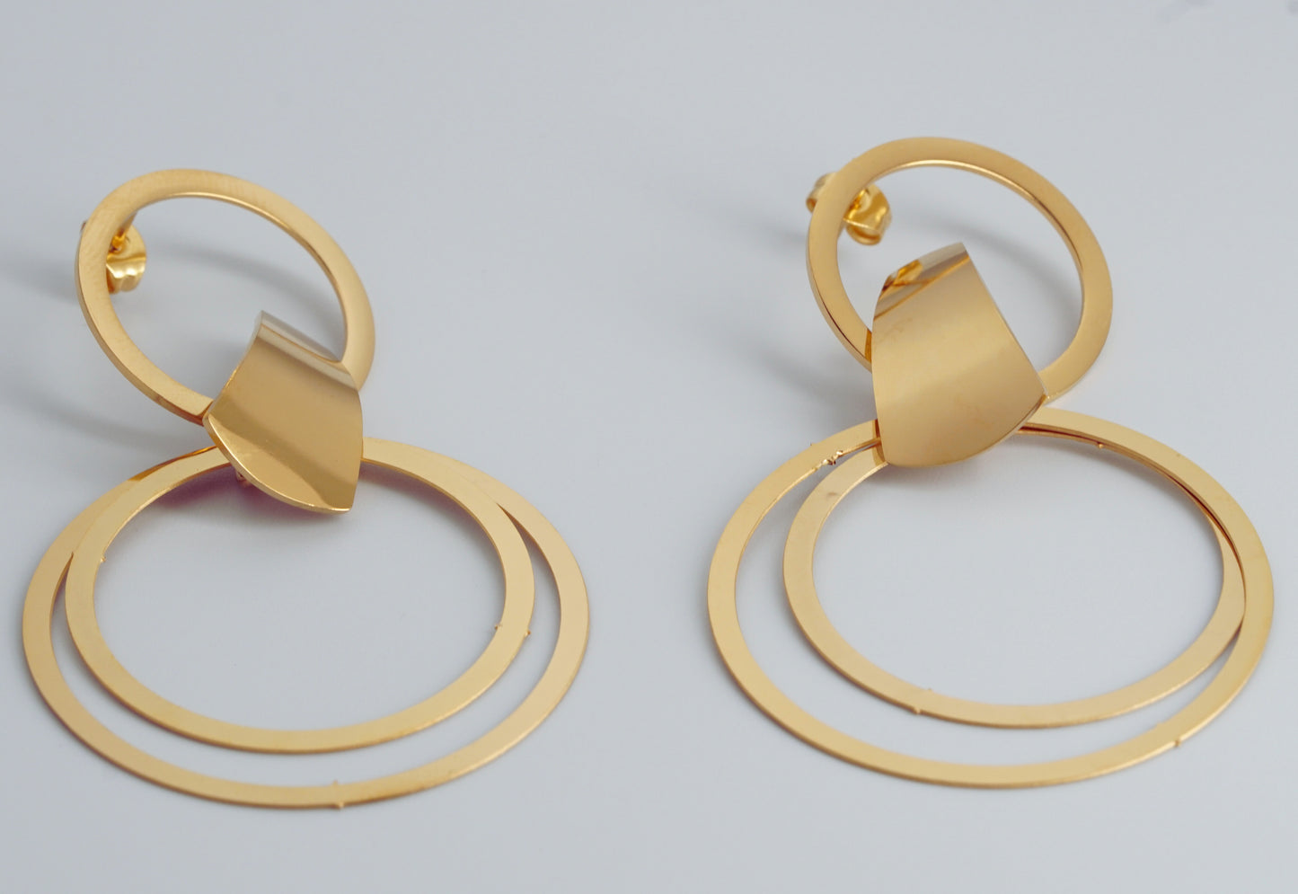 Golden Hoop Earring