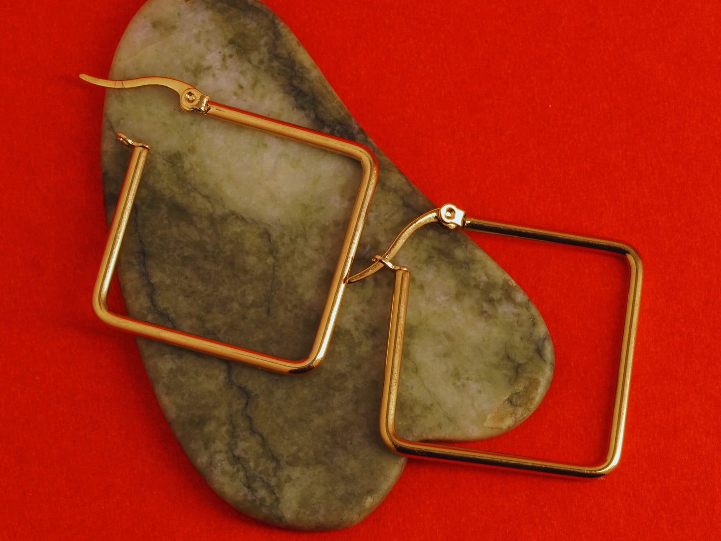 Square Hoop Earring