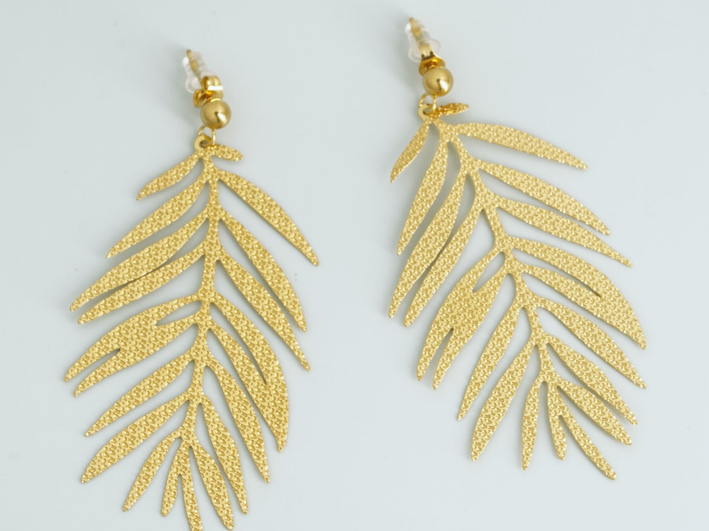 Golden Fern Earring