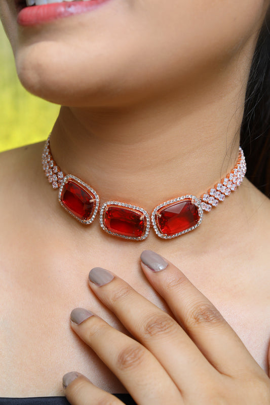 Scarlet Empress Choker